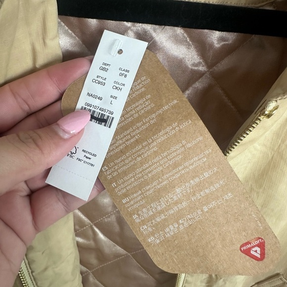 NWT J. CREW Short Barn Jacket™ IN Coastal Khaki Size Large SOLD OUT - Picture 8 of 11